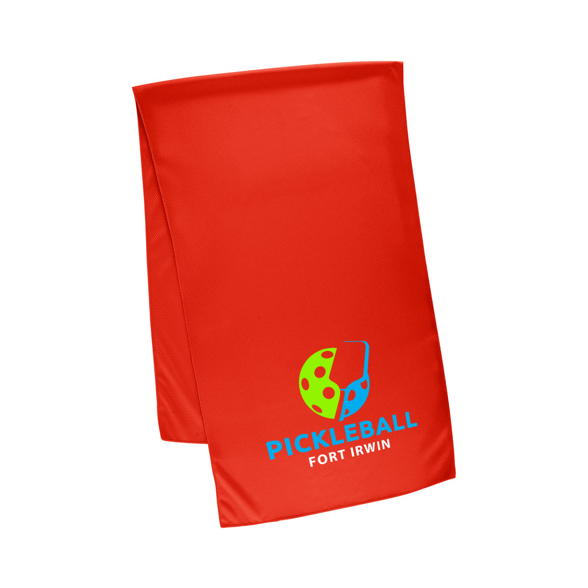 Cooling Sport Towel in Recycled PET, Large - Red - Colorbrite