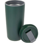 Cooper Recycled Plastic Tumbler with Flip Lid, 16 oz - Green - Detail 2