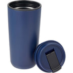 Cooper Recycled Plastic Tumbler with Flip Lid, 16 oz - Navy - Detail 2