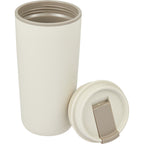 Cooper Recycled Plastic Tumbler with Flip Lid, 16 oz - Taupe - Detail 2