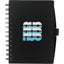 Coordinator Spiral Notebook with 100 Sheets, 5.5 x 7 Inches - Black - Front