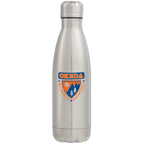 Copper Lined Vacuum Bottle, 17 oz - Silver - Front 2