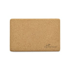 Cork Yoga Block with Textured Grip Laser Engraving - Cork - View 2