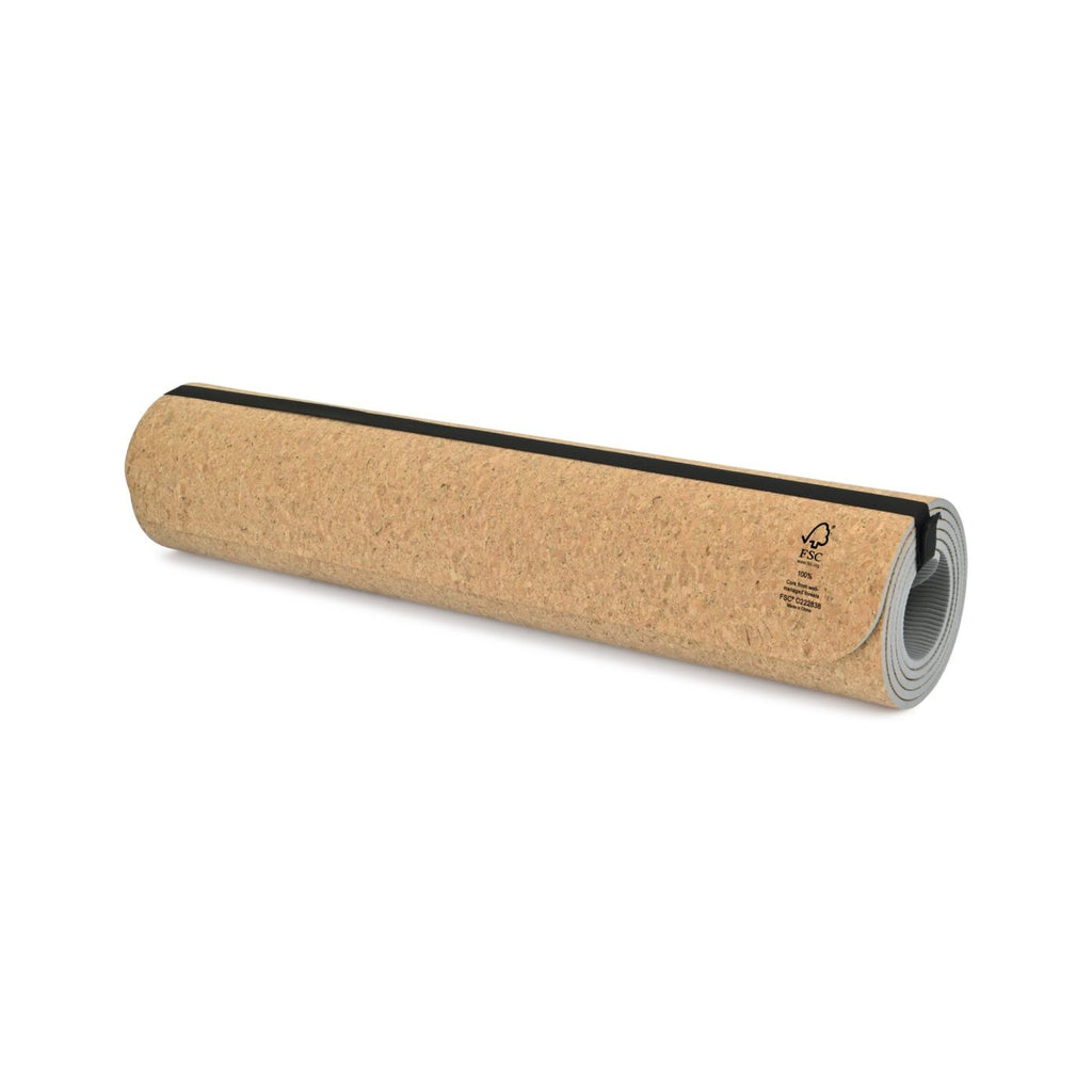 Cork Yoga Mat, 72 x 24 Inches Laser Engraving - Cork - View 1