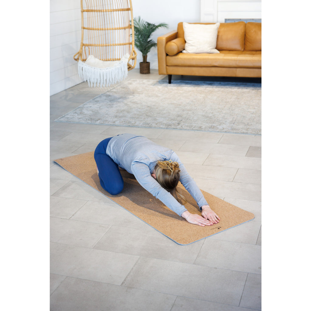 Cork Yoga Mat, 72 x 24 Inches Laser Engraving - Cork - View 4