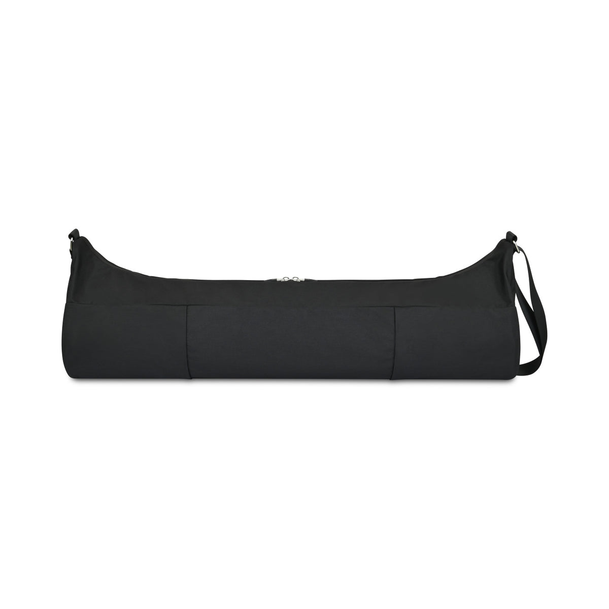 Cork Yoga Mat and Recycled Nylon Carry Bag Set Transfer - Black - View 4