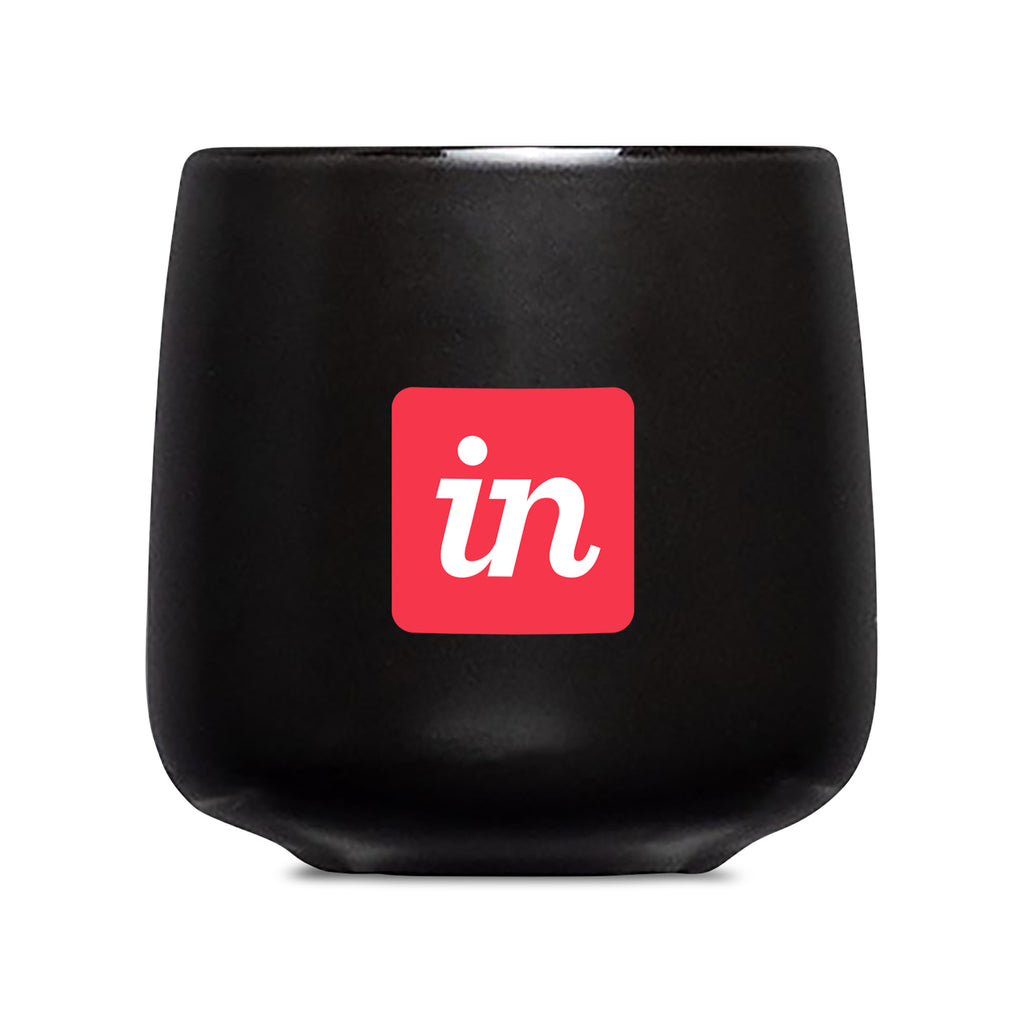 Corkcicle Cafe Double Wall Ceramic Cup, 8 oz - Matte Black - View 1