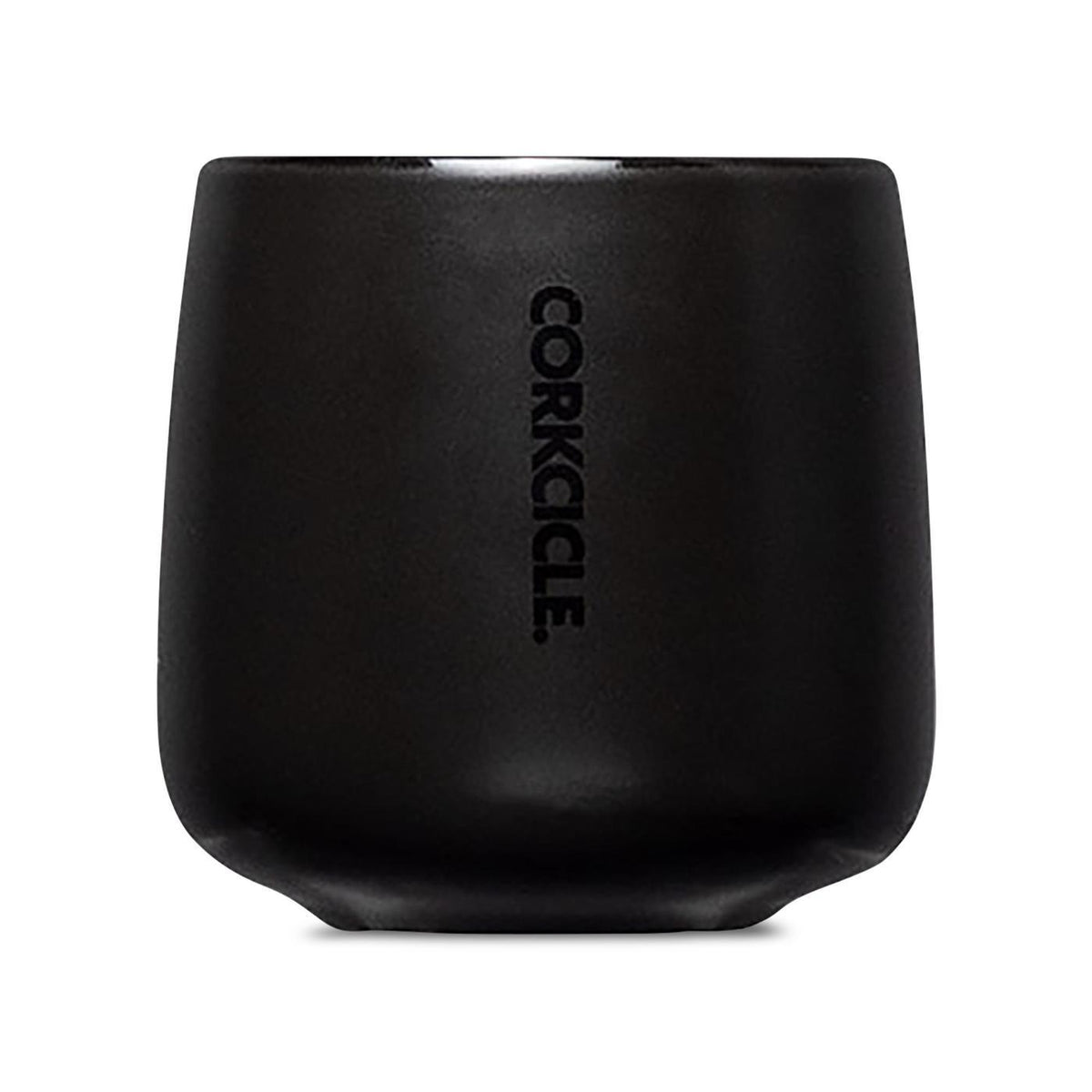 Corkcicle Cafe Double Wall Ceramic Cup, 8 oz - Matte Black - View 2