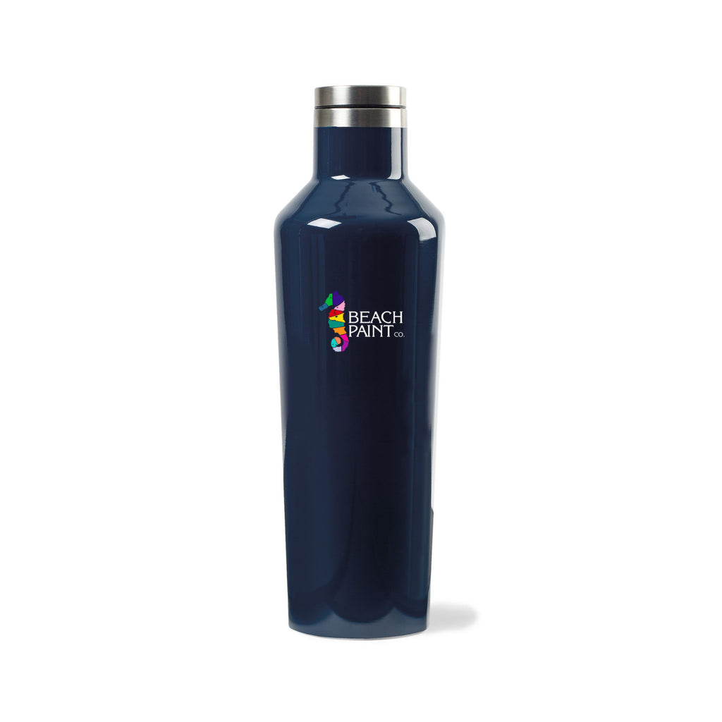 Corkcicle Canteen Insulated Bottle, 16 oz - Gloss Navy - View 1