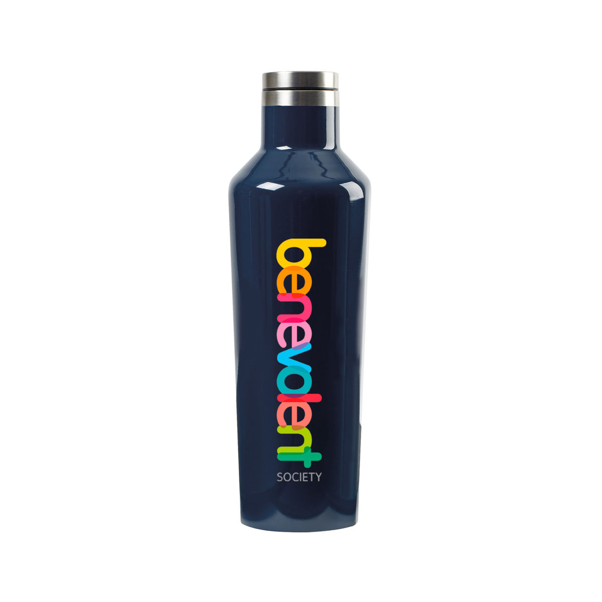 Corkcicle Canteen Insulated Bottle, 16 oz - Gloss Navy - View 2