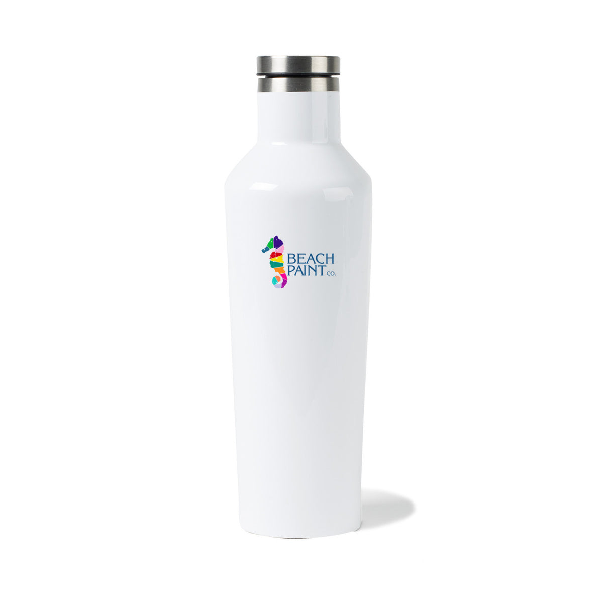 Corkcicle Canteen Insulated Bottle, 16 oz - Gloss White - View 1