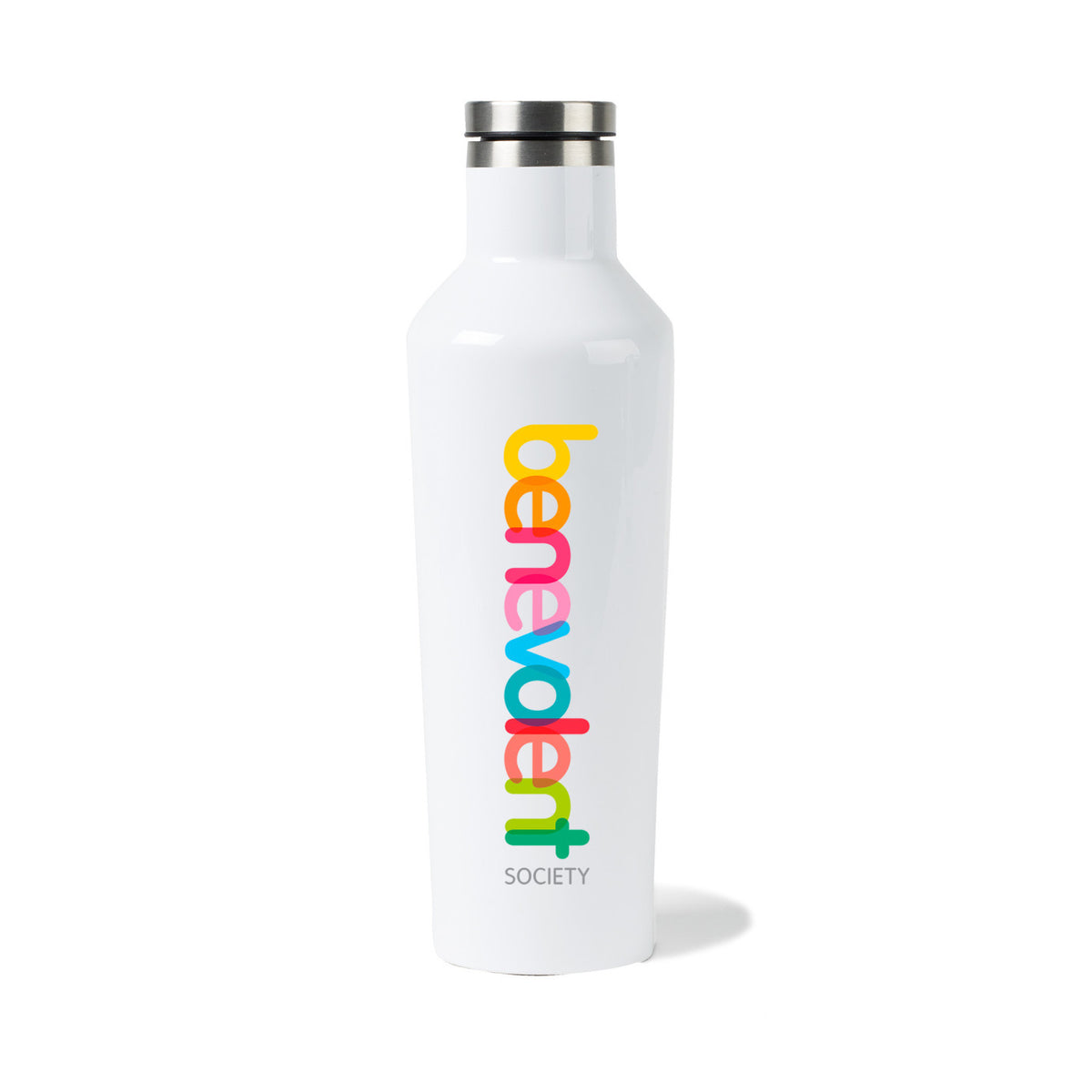 Corkcicle Canteen Insulated Bottle, 16 oz - Gloss White - View 2