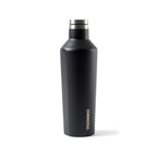 Corkcicle Canteen Insulated Bottle, 16 oz Laser Engraving - Matte Black - View 3