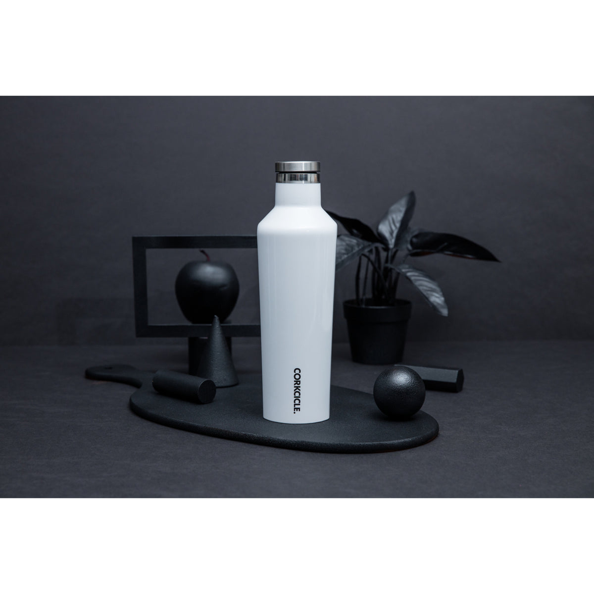 Corkcicle Canteen Insulated Bottle, 16 oz - Matte Black - View 4