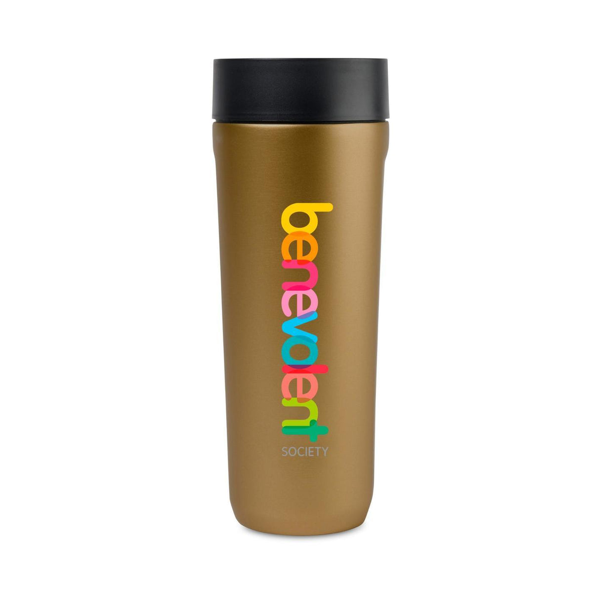 Corkcicle Commuter Cup, Spill Proof, 17 oz Full Color - Gold - View 3