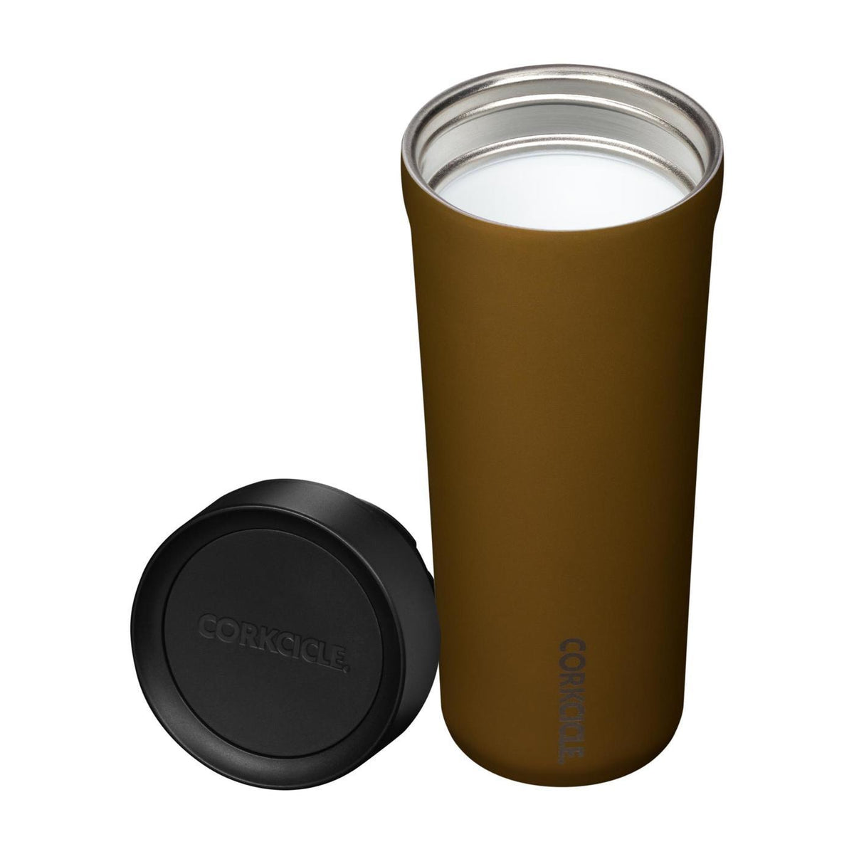 Corkcicle Commuter Cup, Spill Proof, 17 oz Full Color - Gold - View 8