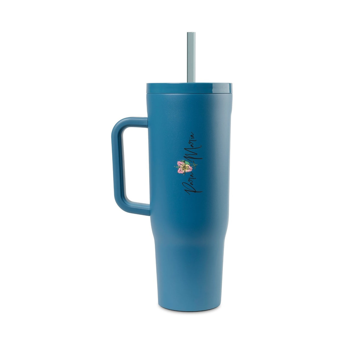 Corkcicle Cruiser Tumbler with Handle, 40 oz Laser Engraving - North Shore - View 1