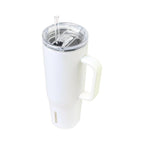 Corkcicle Cruiser Tumbler with Handle, 40 oz Laser Engraving - White - View 2