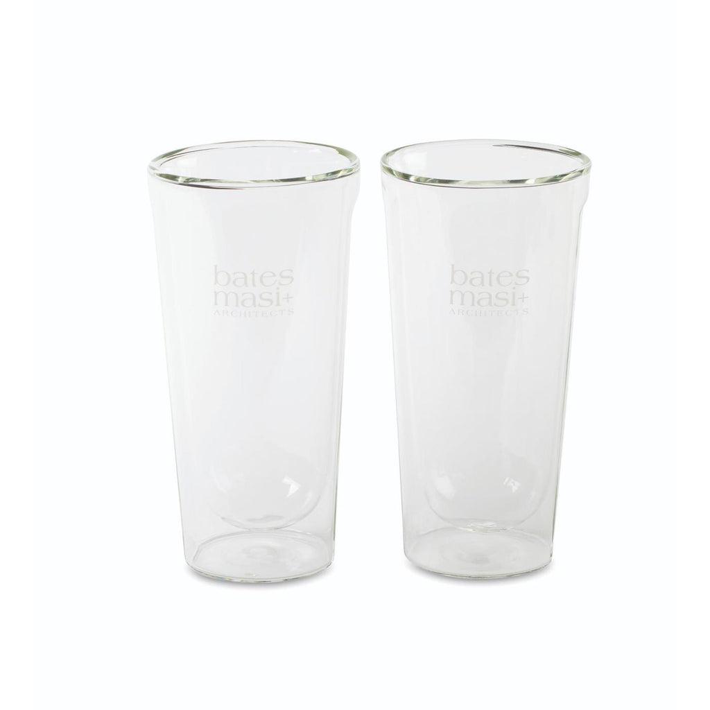 Corkcicle Double Wall Pint Glasses, Set of 2 - Clear - View 1