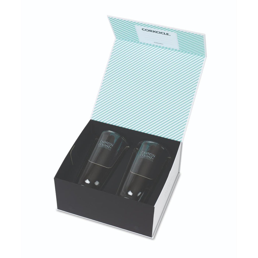 Corkcicle Double Wall Pint Glasses, Set of 2 - Clear - View 2