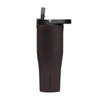 Corkcicle Go Cup XL with Straw and Handle, 30 oz - Cacao - View 2