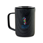 Corkcicle Insulated Coffee Mug with Sliding Lid, 16 oz - Burnt Wood - View 1