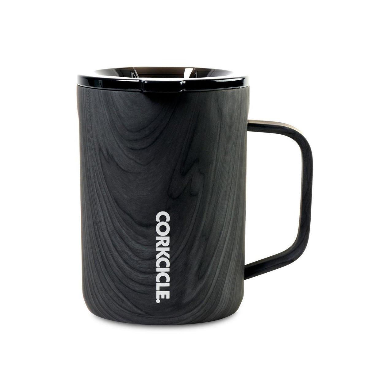Corkcicle Insulated Coffee Mug with Sliding Lid, 16 oz - Burnt Wood - View 3
