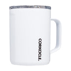 Corkcicle Insulated Coffee Mug with Sliding Lid, 16 oz - Gloss White - View 5