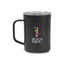 Corkcicle Insulated Coffee Mug with Sliding Lid, 16 oz - Matte Black - View 1