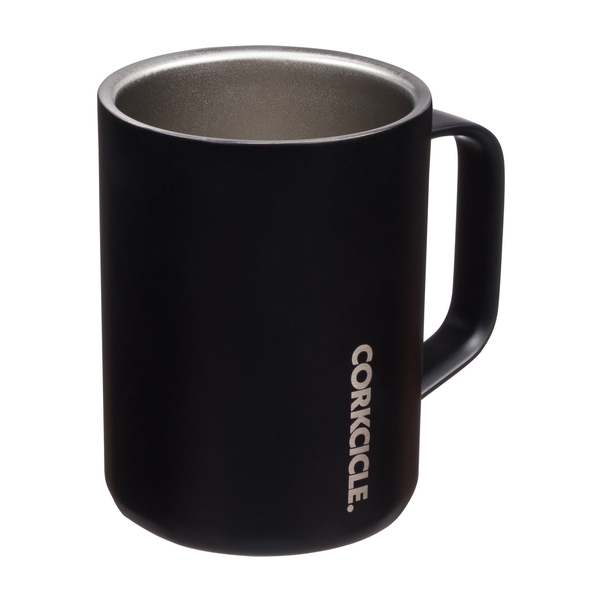 Corkcicle Insulated Coffee Mug with Sliding Lid, 16 oz - Matte Black - View 3