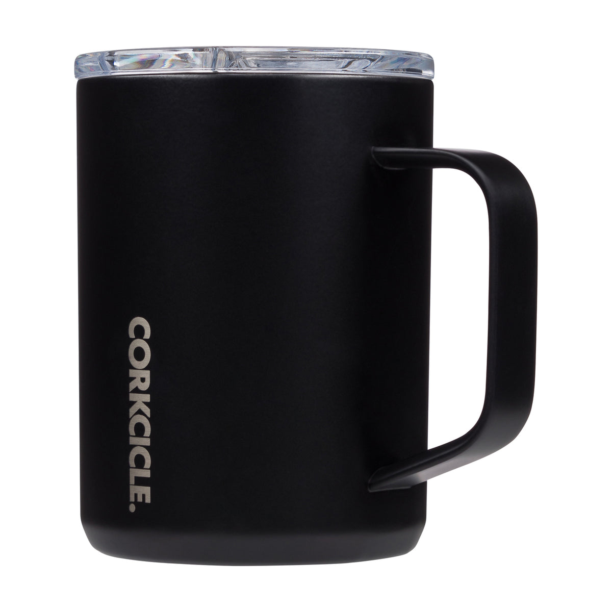 Corkcicle Insulated Coffee Mug with Sliding Lid, 16 oz - Matte Black - View 4