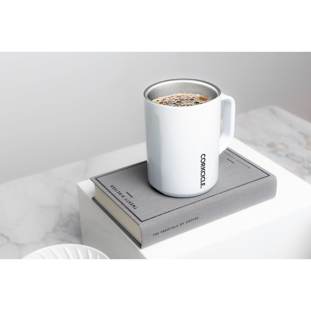 Corkcicle Insulated Coffee Mug with Sliding Lid, 16 oz - Matte Black - View 6