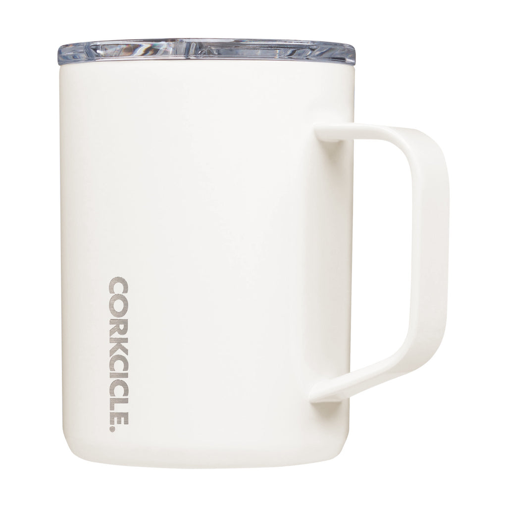 Corkcicle Insulated Coffee Mug with Sliding Lid, 16 oz - Oat Milk - View 2