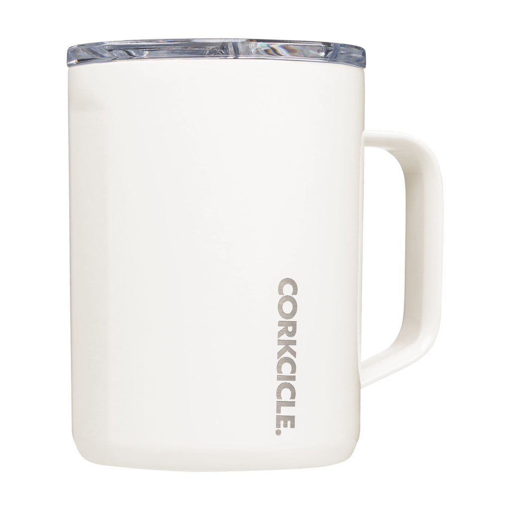 Corkcicle Insulated Coffee Mug with Sliding Lid, 16 oz - Oat Milk - View 3