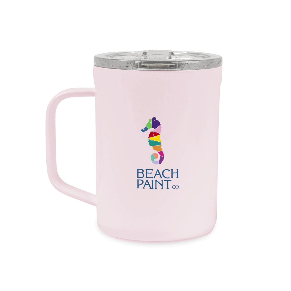 Corkcicle Insulated Coffee Mug with Sliding Lid, 16 oz - Powder Puff - View 1