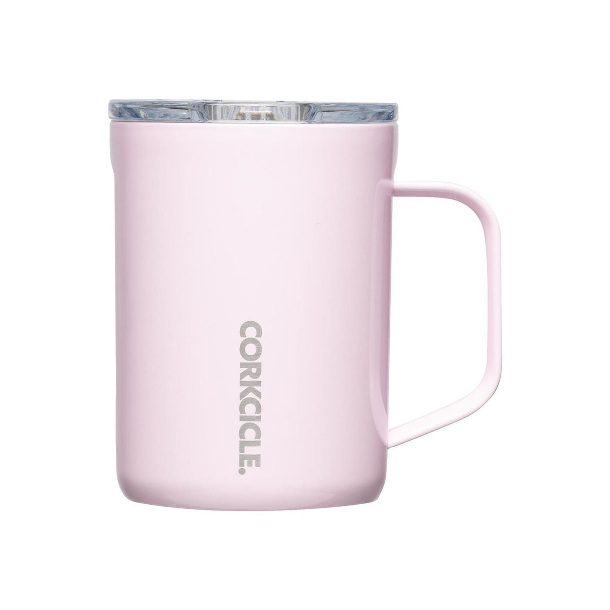 Corkcicle Insulated Coffee Mug with Sliding Lid, 16 oz - Powder Puff - View 2