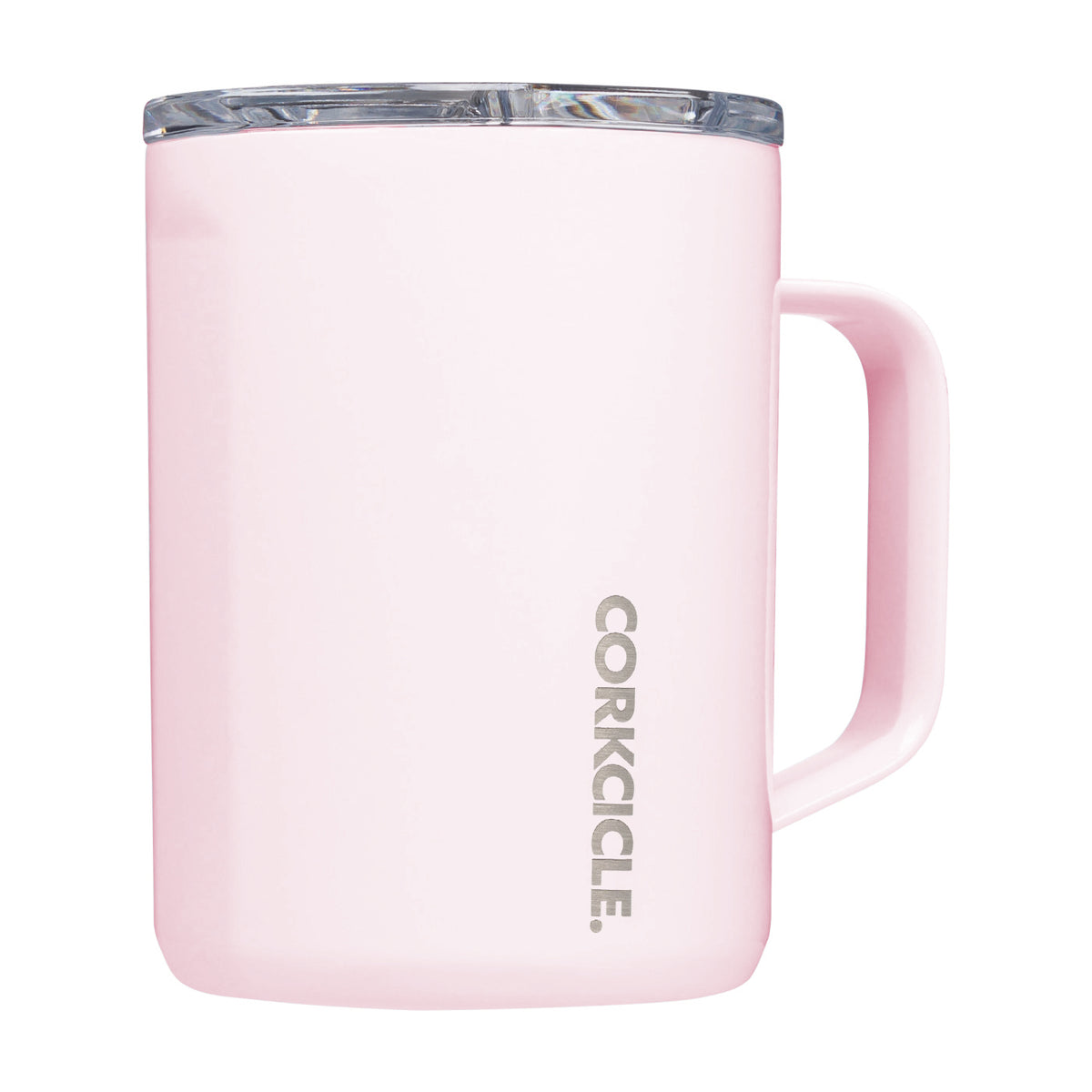 Corkcicle Insulated Coffee Mug with Sliding Lid, 16 oz - Powder Puff - View 3