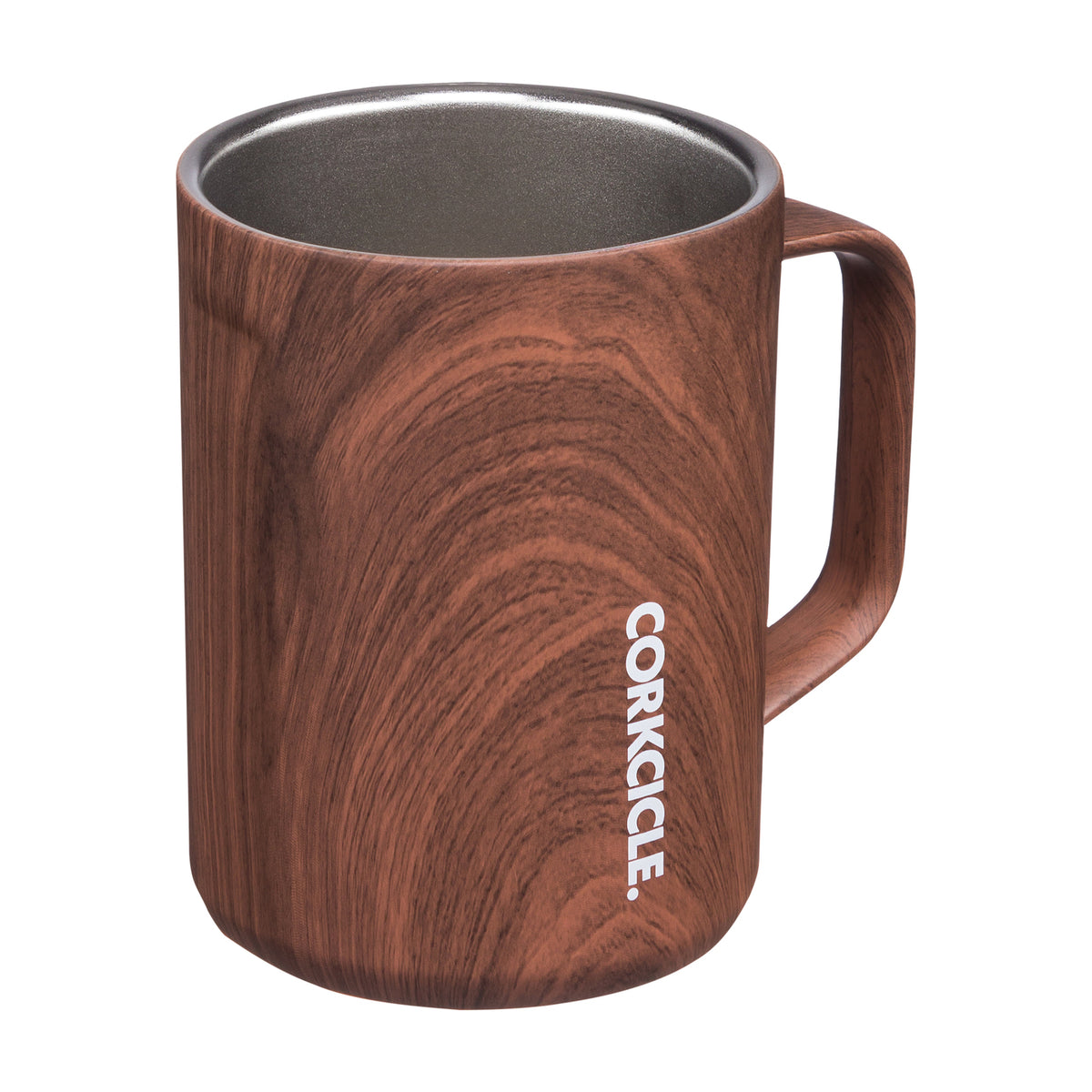 Corkcicle Insulated Coffee Mug with Sliding Lid, 16 oz - Walnut - View 3