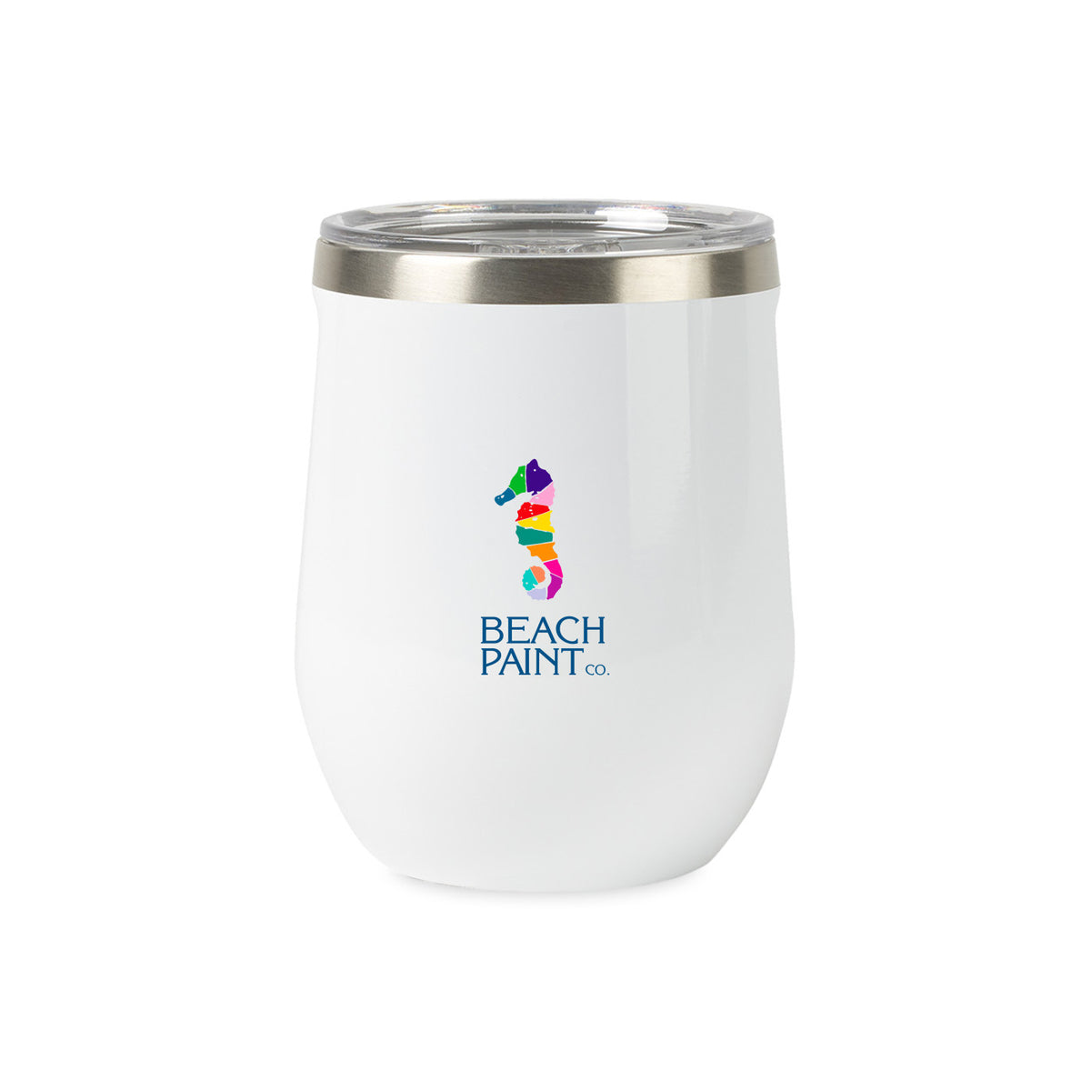 Corkcicle Insulated Stemless Wine Cup, 12 oz Full Color - Gloss White - View 1