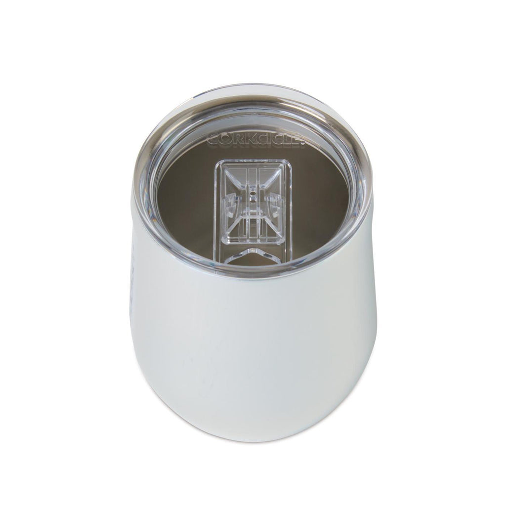 Corkcicle Insulated Stemless Wine Cup, 12 oz Full Color - Gloss White - View 4