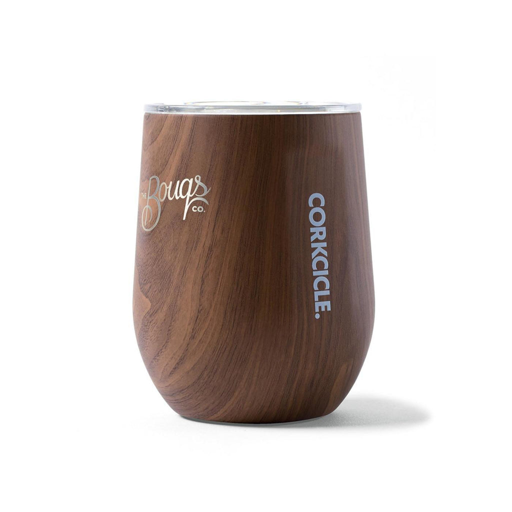 Corkcicle Insulated Stemless Wine Cup, 12 oz Full Color - Walnut - View 2