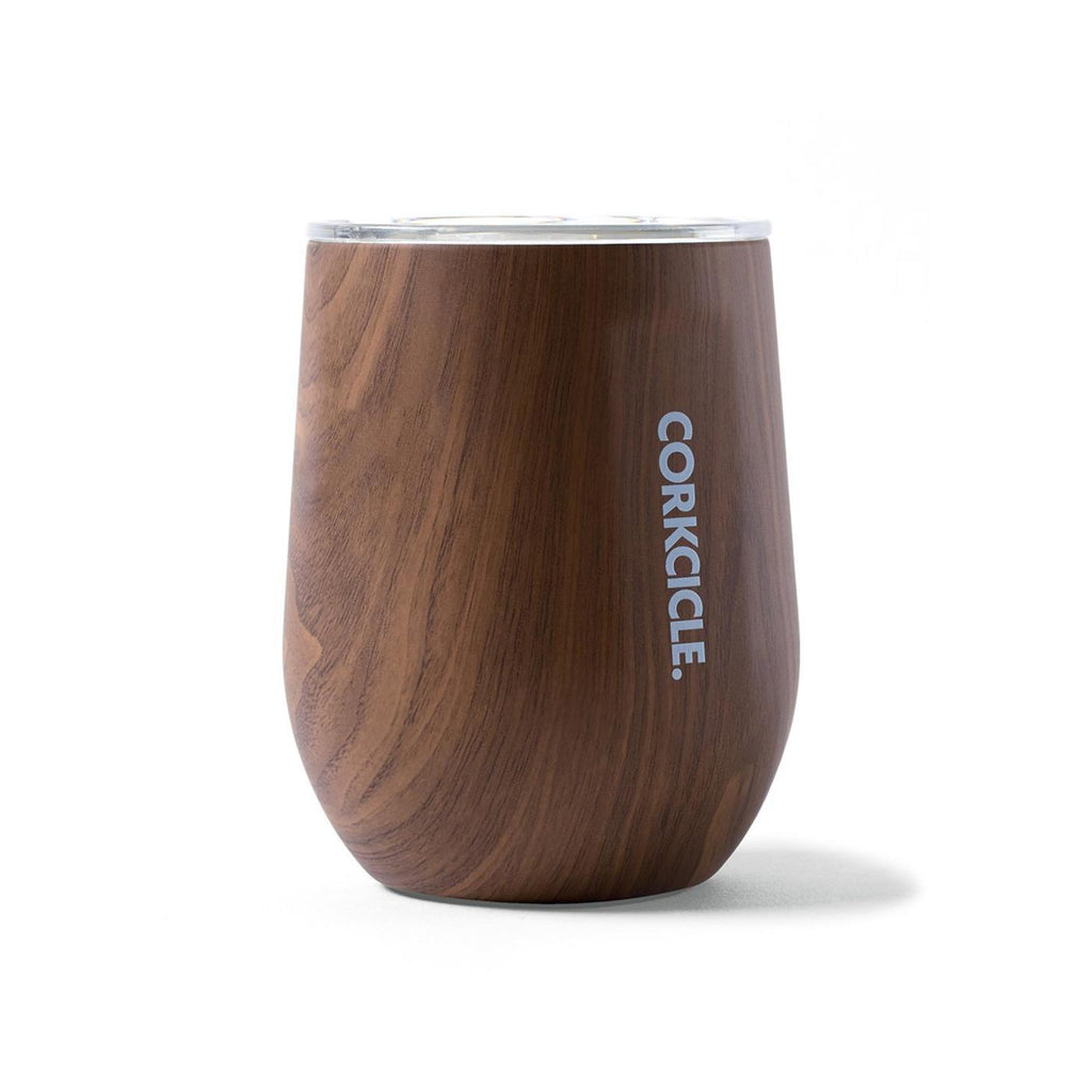 Corkcicle Insulated Stemless Wine Cup, 12 oz Full Color - Walnut - View 4