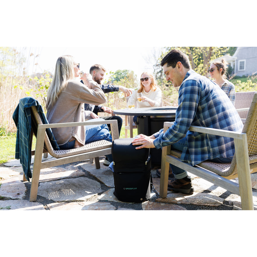 Corkcicle Series A Backpack Cooler, 20 Cans - Black - View 6