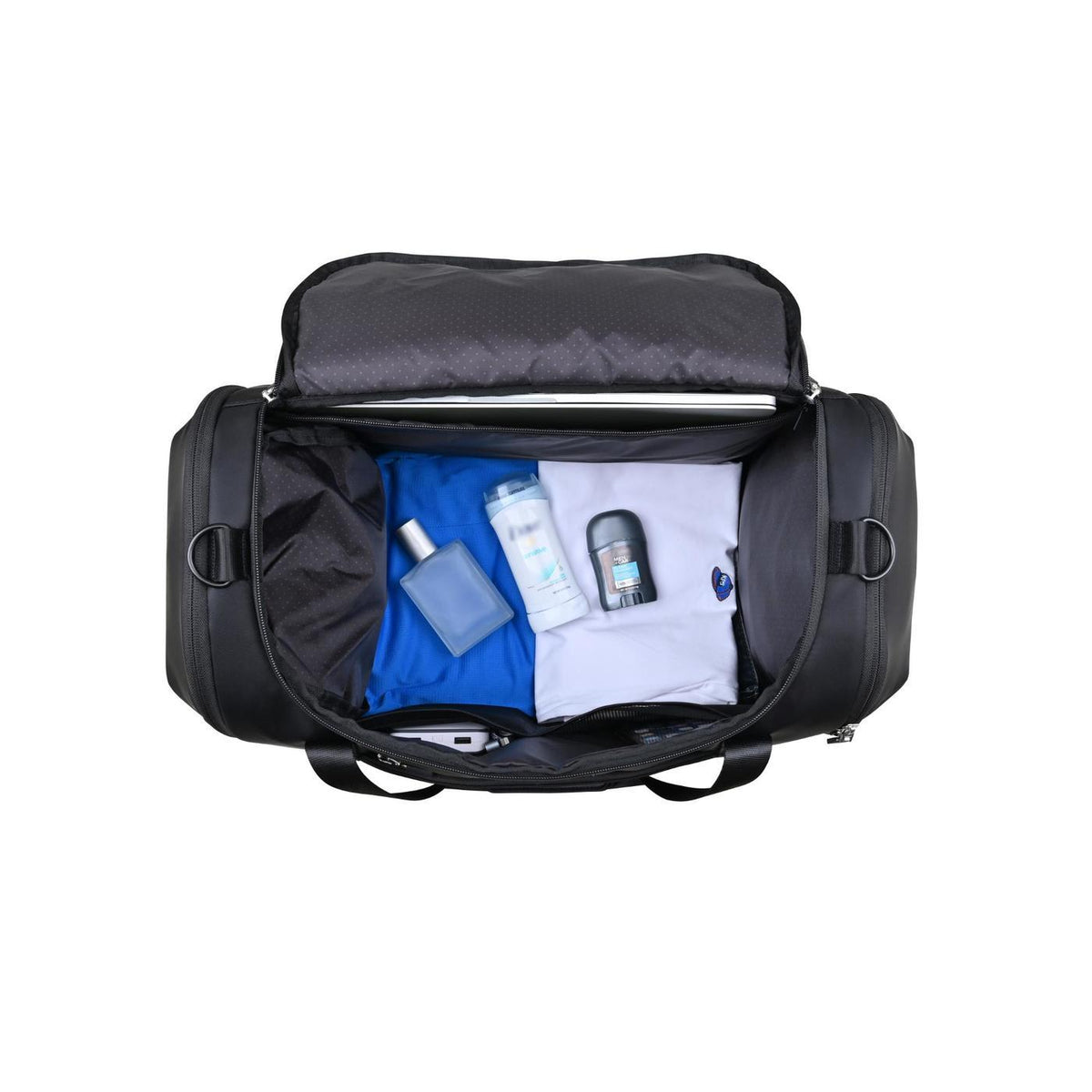 Corkcicle Series A Studio Gym Duffel Transfer - Black - View 7