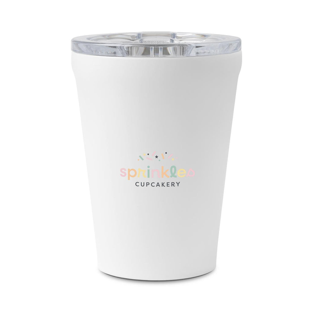 Corkcicle Triple Insulated Tumbler, 12 oz - Gloss White - View 1