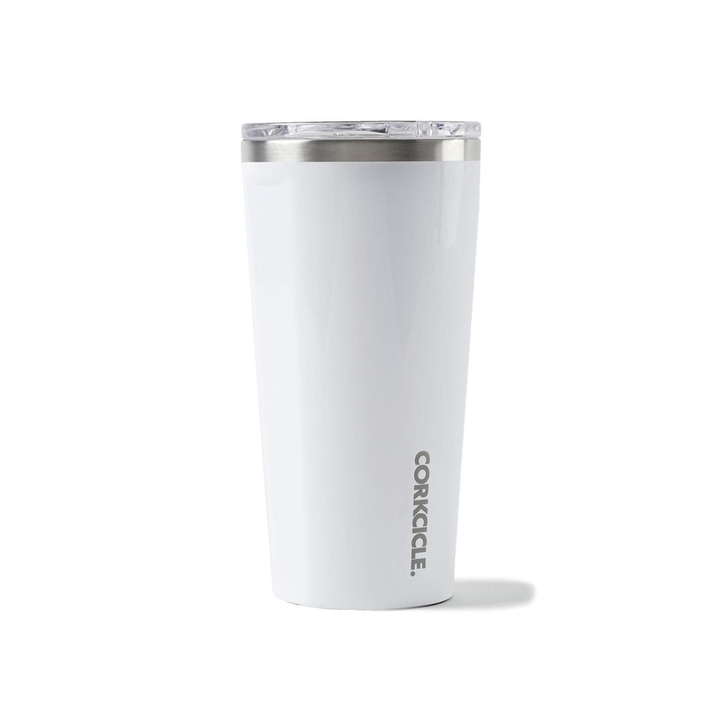 Corkcicle Triple Insulated Tumbler, 16 oz - Gloss White - View 4