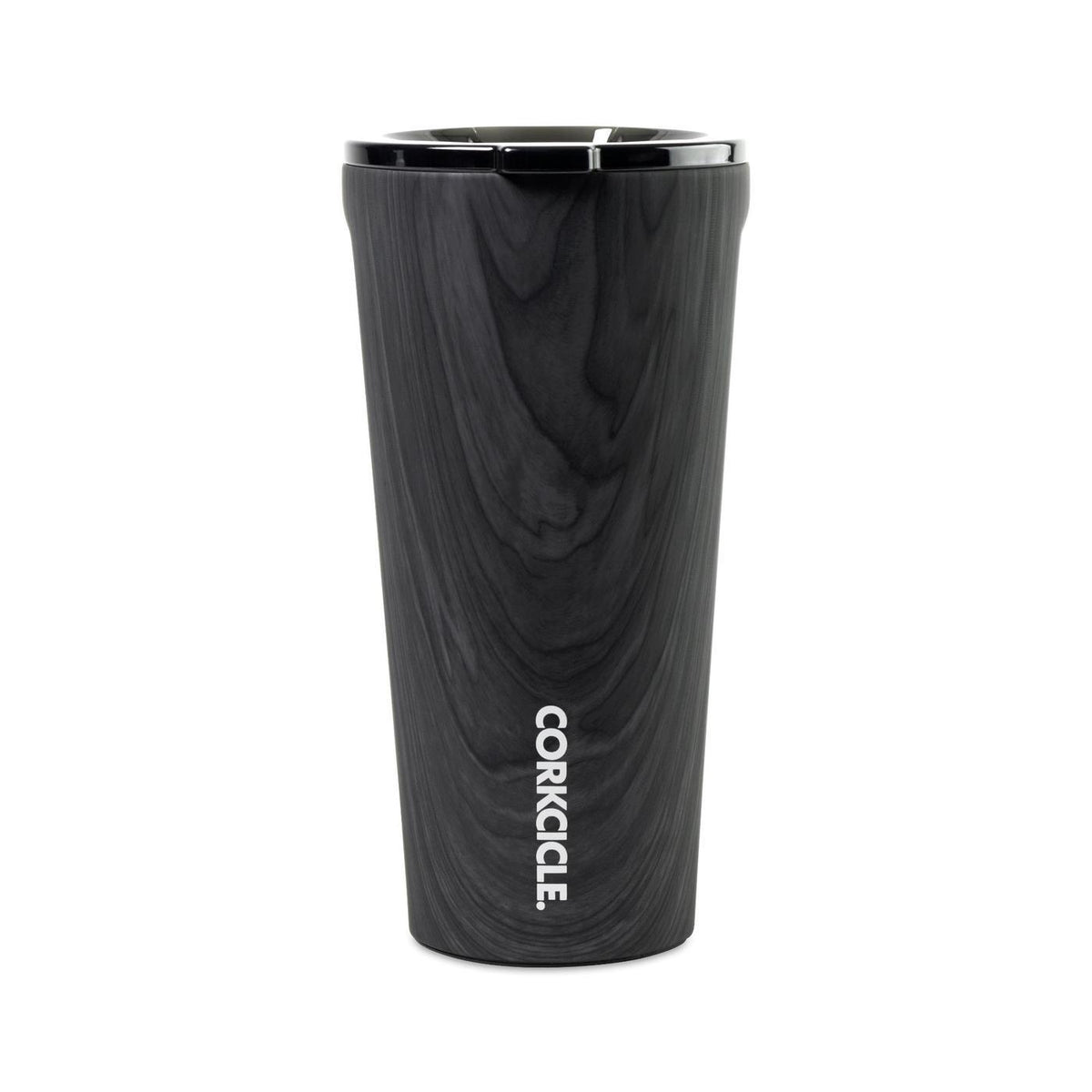 Corkcicle Triple Insulated Tumbler, 16 oz Laser Engraving - Burnt Wood - View 3
