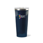 Corkcicle Triple Insulated Tumbler, 16 oz Laser Engraving - Gloss Navy - View 1