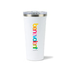 Corkcicle Triple Insulated Tumbler, 16 oz Laser Engraving - Gloss White - View 1