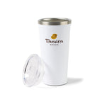 Corkcicle Triple Insulated Tumbler, 16 oz Laser Engraving - Gloss White - View 2